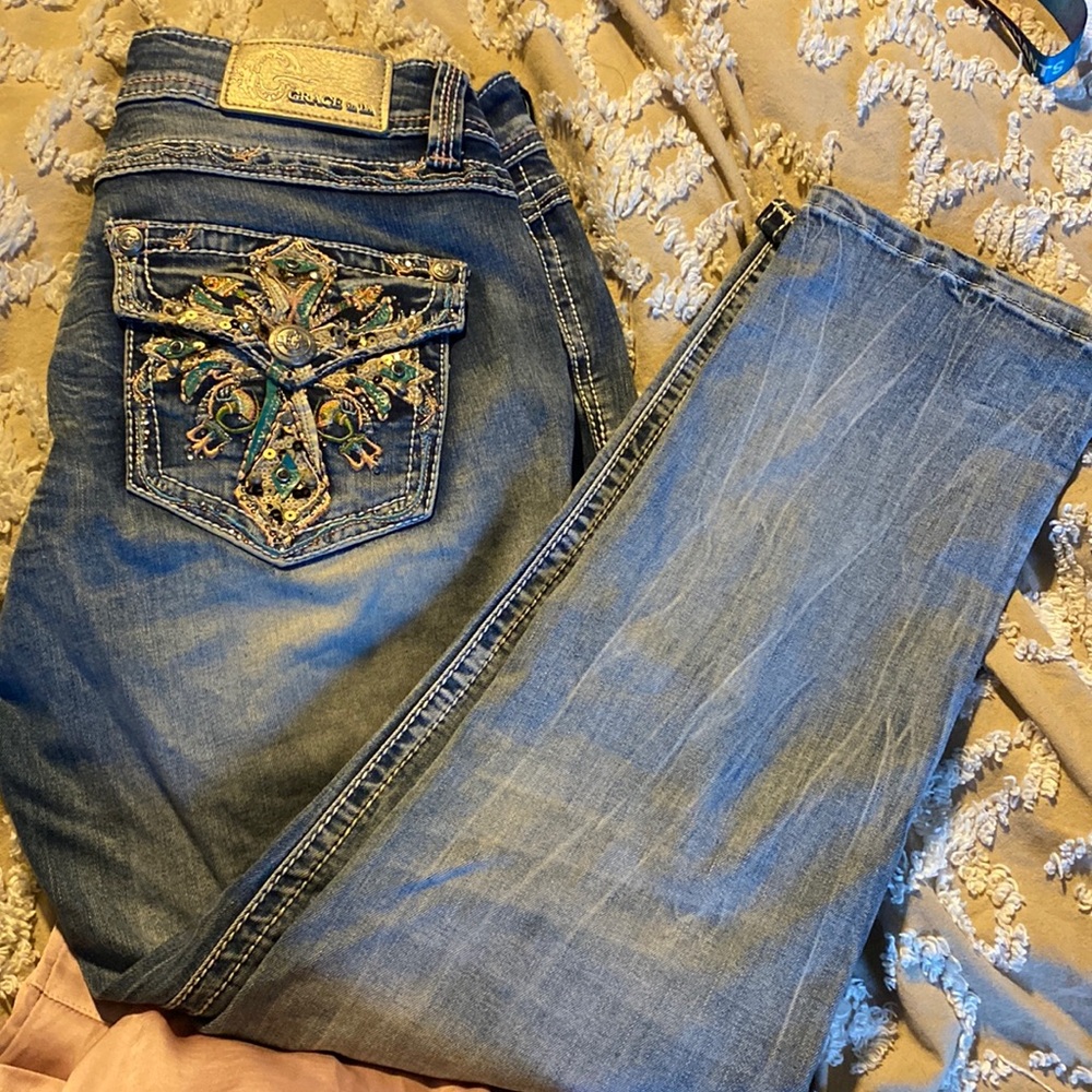 Grace in LA capris sz 29 great condition